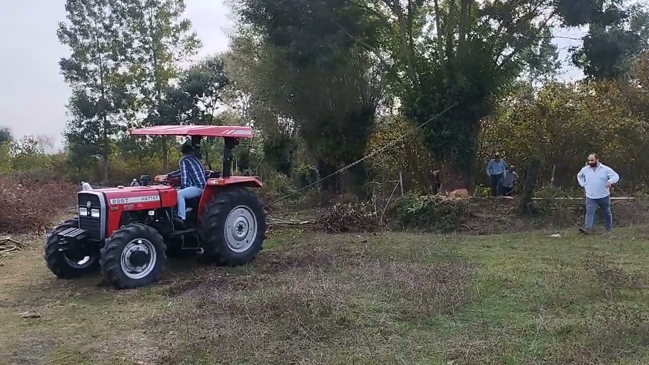 HATTAT 255 T 4x4 İLE ağaç çekme.👑🧿
