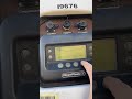 Thermo King reefer engine hours check