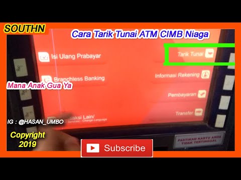 Limit Tarik Tunai di Atm || Bank CIMB Niaga. 