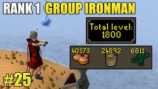 Rank 1 HCGIM - Making 40,000 Molten Glass (#25) - ft. Alkan, Alfie and Zulu [OSRS]