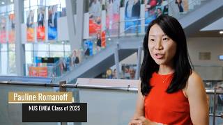 From Clarity to Impact: Pauline Romanoff on Her NUS Executive MBA Journey