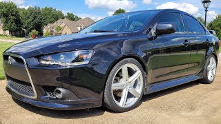 Lancer Tein Street Basis Z Coilover install (Complete front and rear)