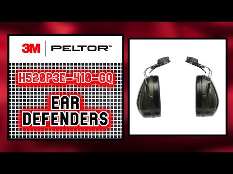 3M Peltor Ear Defenders - H520P3E-410-GQ Optime II