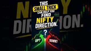 "This Simple OI Trick Helps Predict NIFTY Direction! 📈📉#shorts #nifty