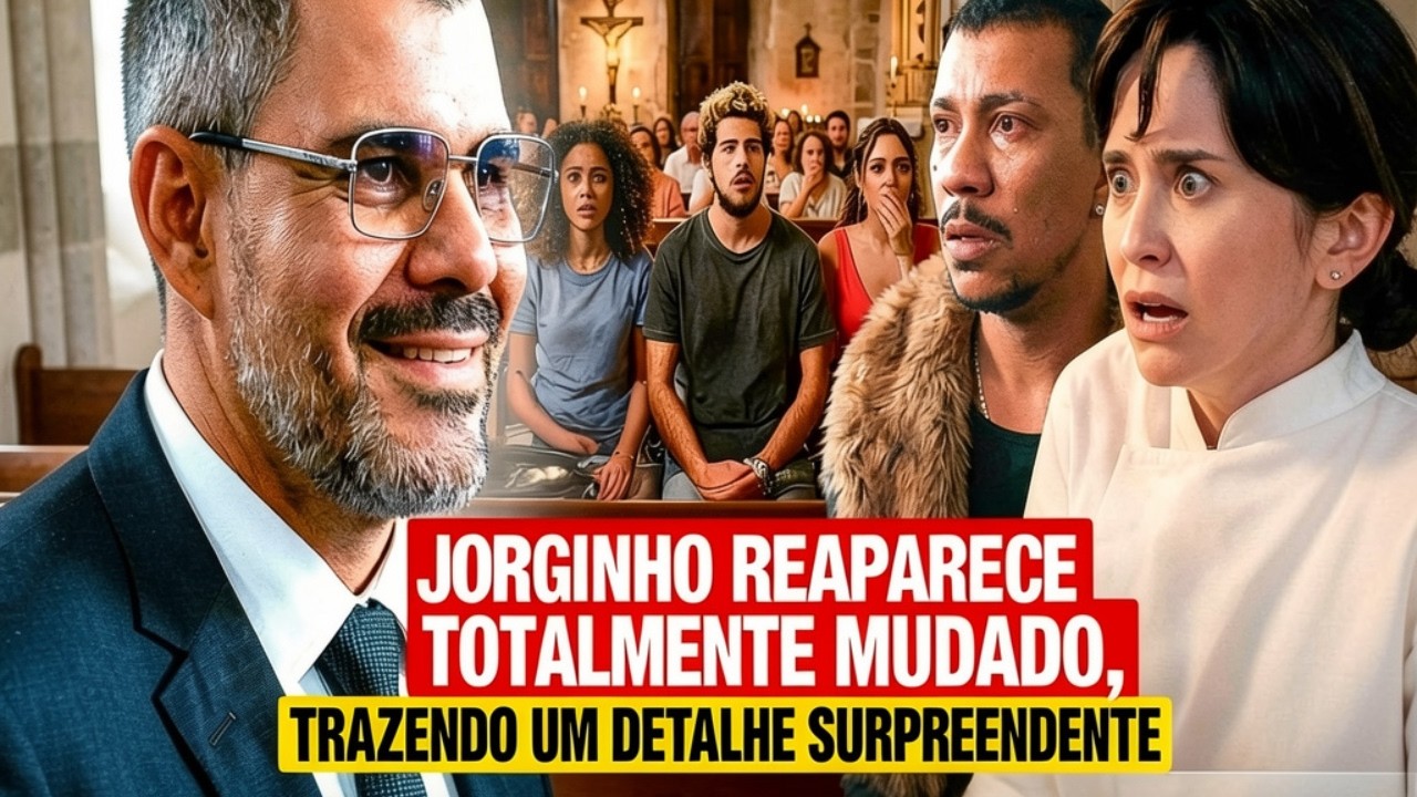 TRÊS GRAÇAS : A transformação de Jorginho e a reação de Joelly e Bagdá!