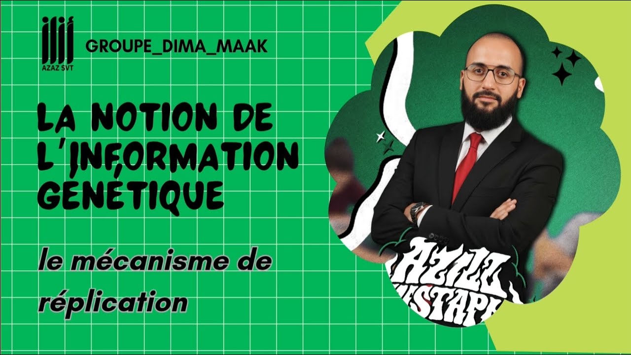 Prof. AZAZ :La génétique : chapitre 1- le mécanisme de réplication ...