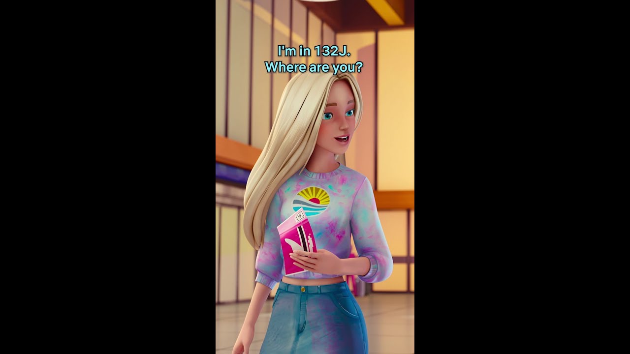 First class has ICE CREAM?🍦Barbie Mysteries: The Great Horse Chase is now playing on Netflix!