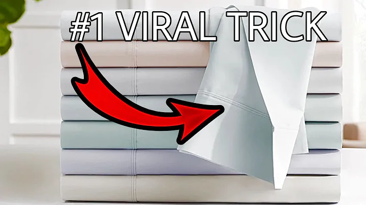 The EASY way to fold a fitted sheet! (Watch What Happens) 😱 + SNEAKY Amazon must haves clean with me