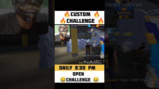 Free Fire Custom Challenge Everyone