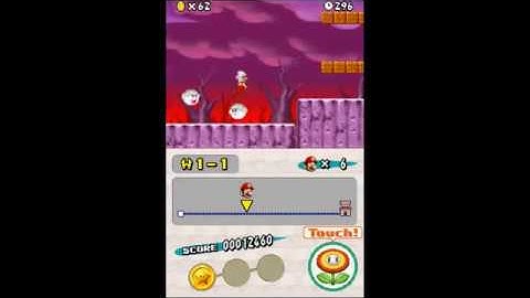 New Super Mario Bros. DS Custom Level: Spooky Forest