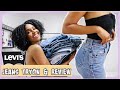 HUGE LEVI'S JEANS COLLECTION & TRY ON| MY BEST LEVIS JEANS