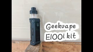 GeekVape E100i (Aegis Eteno i) 100W Kit | sourcemore