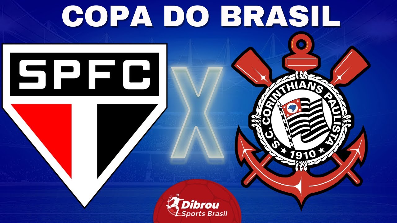 SÃO PAULO X CORINTHIANS TRANSMISSÃO AO VIVO DIRETO DO MORUMBI - COPA DO  BRASIL 2023 SEMIFINAL 