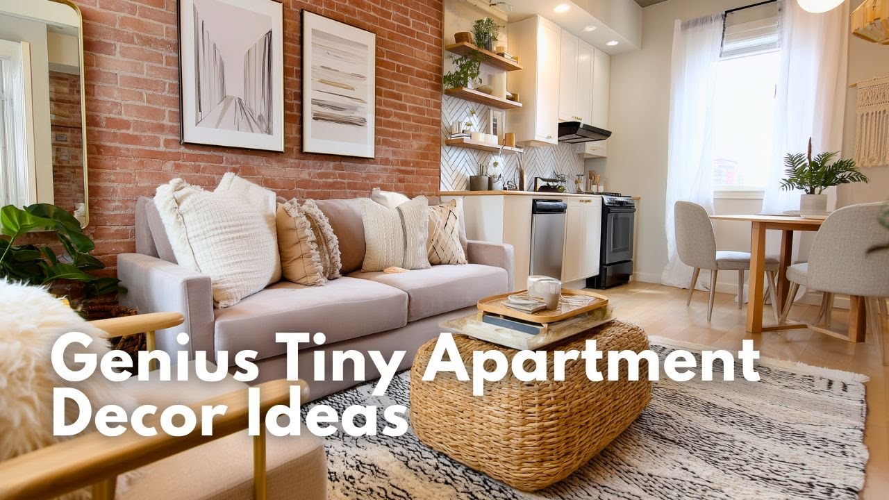 Гениальные идеи декора для крошечных квартир, которые мгновенно сделают небольшие пространства пр...