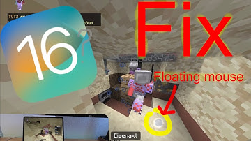 Minecraft - fix floating mouse (iPadOS  16)
