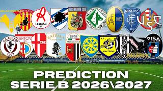 MY 2026/2027 SERIE B FINAL STANDINGS PREDICTION!