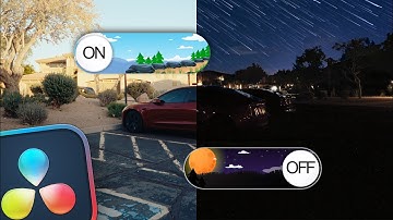 EASY Day-to-Night Transition in Davinci Resolve