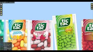 Tic Tac Flavors Remake 1 (Algodoo)