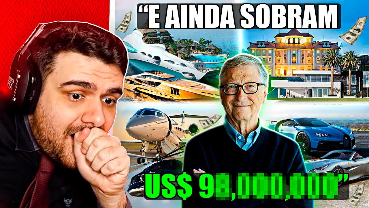 COMO É DIFÍCIL GASTAR A FORTUNA DO BILL GATES!