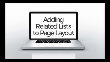 Adding Related lists
