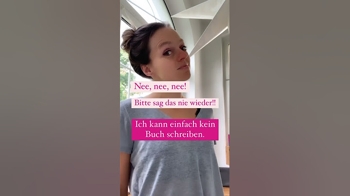 Ich kann kein Buch schreiben