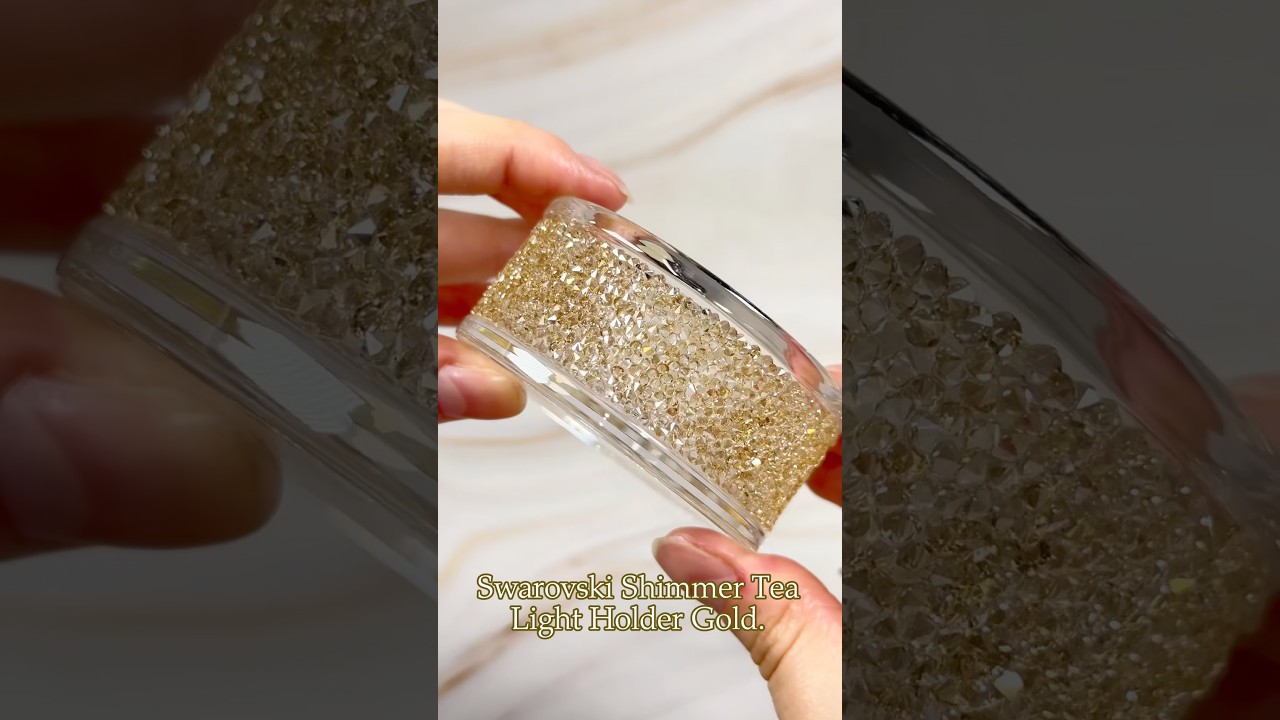 Swarovski Tea Light Candle Holder 🕯️🌟✨ - YouTube