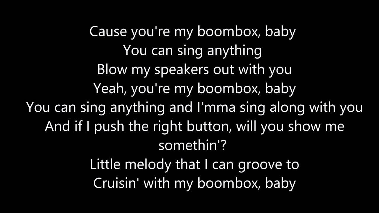 Boombox Laura Marano (Lyrics) HD YouTube