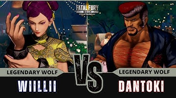 FF:CotW 🐺 WIILLII (Chun-Li) vs DANTOKI (Marco Rodrigues)⭐Replay Match - FATAL FURY: CotW - 12/25