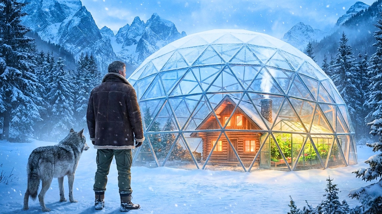 Они насмехались над его изобретением — стеклянным домом, пока холод не остановился у самого порога.