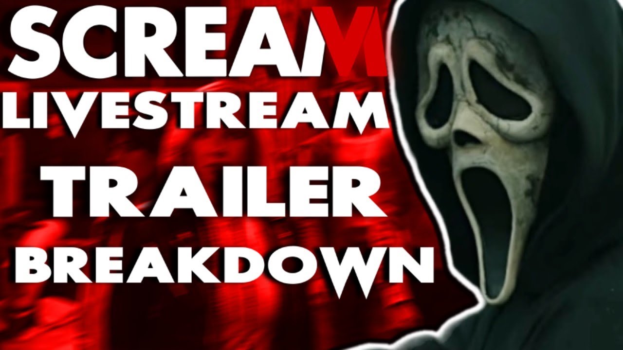SCREAM 6 *LIVESTREAM* TRAILER BREAKDOWN! - YouTube