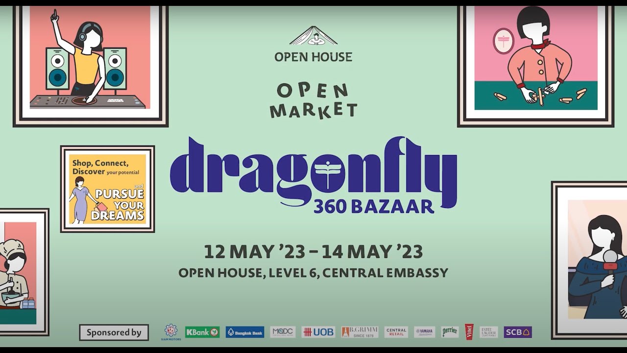 Dragonfly360 Bazaar 2023, held on May 12-14th at Open House, Central Embassy