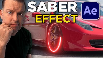 Use the FREE saber plugin to make this AWESOME effect using After Effects EASY Tutorial