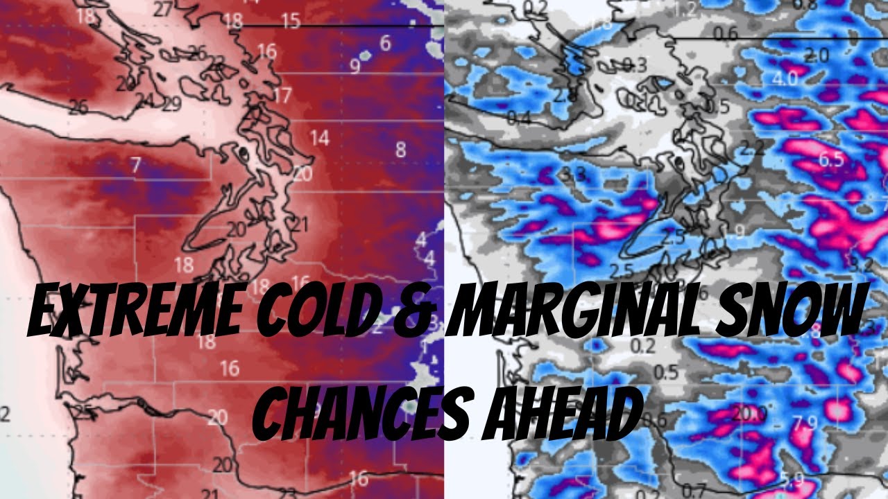 Extreme Cold & Marginal Snow Chances Ahead - YouTube
