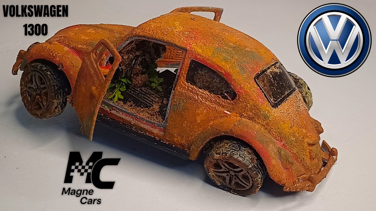 RESTAURAÇÃO VW 1300 DIECAST ABANDONADO