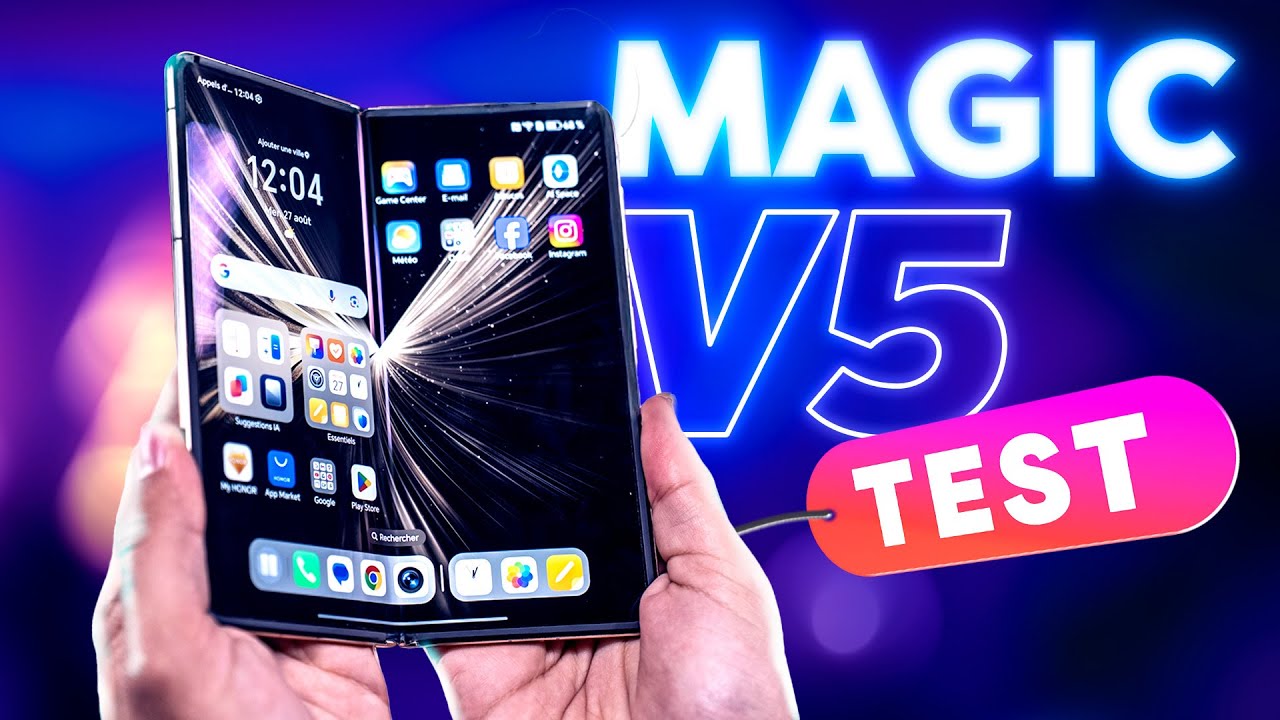 Le PLIANT à 1999€ qui fait TREMBLER Samsung : TEST du Honor Magic V5