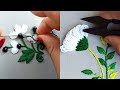2 Most Beautiful Flower Hand Embroidery Stitching|| Hand Embroidery