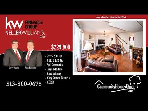 3 Bed 2.5 Bath Home for Sale in Monroe School Dist 230 Bridle Creek Dr, Monroe, OH home video tour