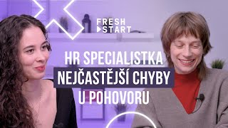 Jak se dobře připravit na pracovní pohovor? | Barbora Riedl Černíková | FreshStart.cz