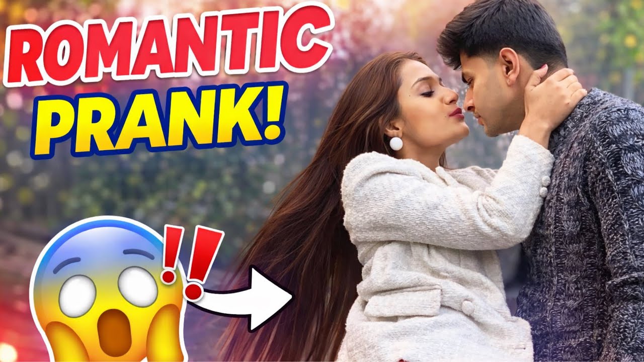 Romantic prank on Ankit 😍|| New Year Special ❤️🙈#ayeshkit #couple 