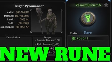 [THE FORGE] How To Get The NEW RUNE VENOM CRUMB