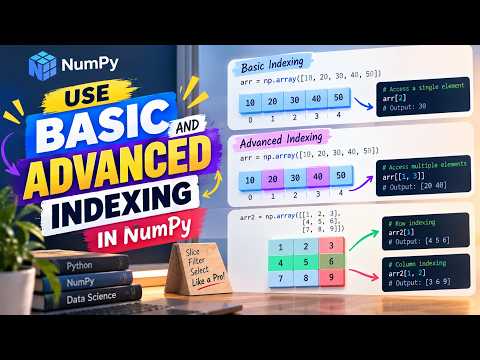 Use Basic and Advanced Indexing in NumPy