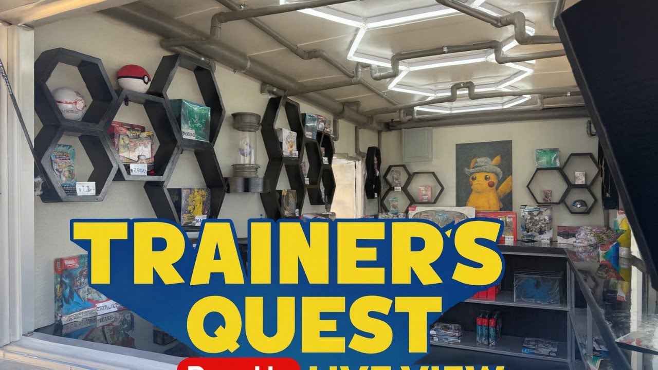 Trainers Quest Pokemon Pop-Up LIve