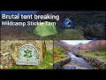 Brutal tent breaking wildcamp at Stickle Tarn