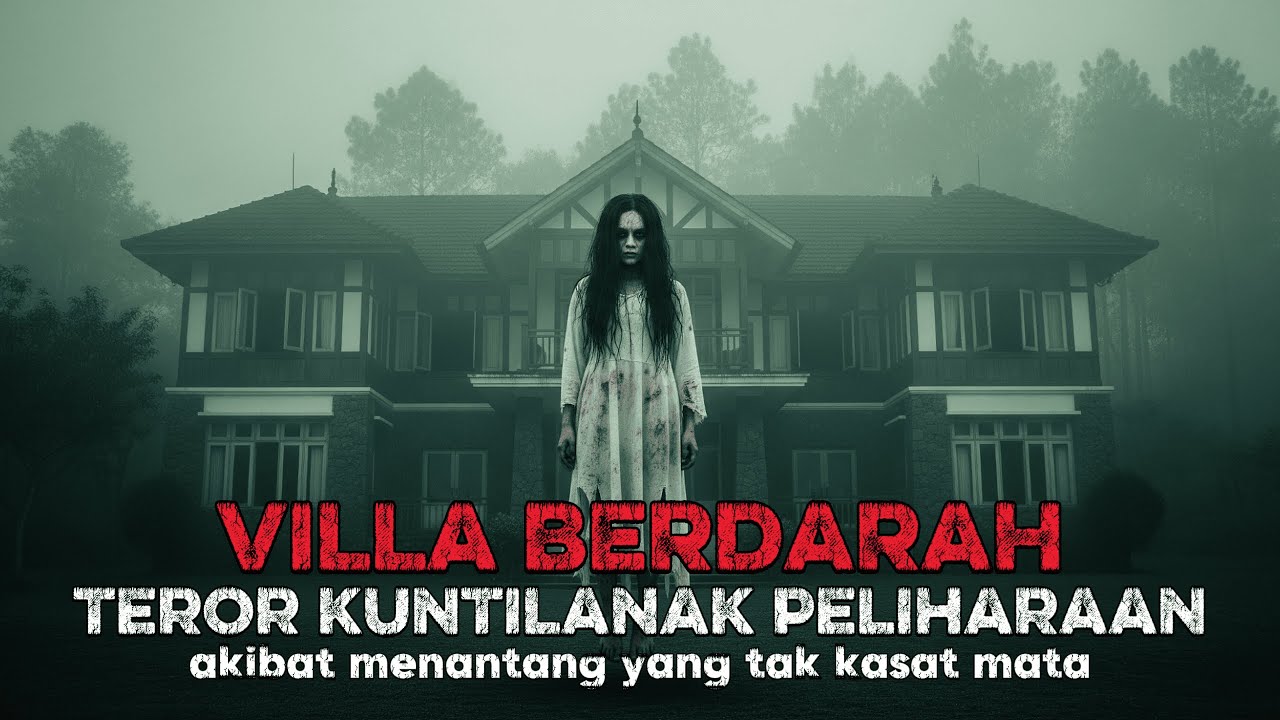 [HOROR NYATA] LIBURAN DI VILLA PUNCAK BERAKHIR MENCEKAM, DITEROR KUNTILANAK PIARAAN PEMILIK!