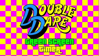 Double Dare Obstacle Course Timer (Green Screen)