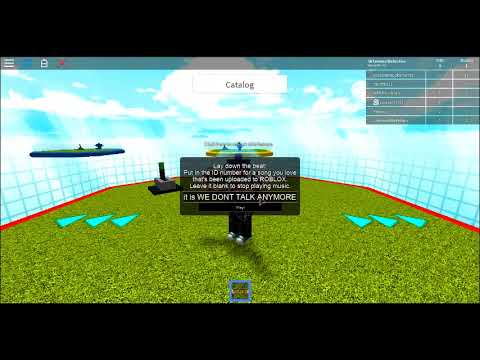 we dont talk anymore remix roblox id