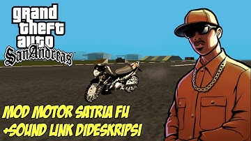 [SHARE] mod motor satria fu+tutorial ||gta san andreas android