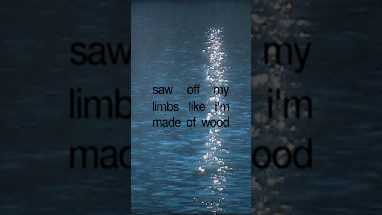 If your hands get cold, you can light my soul