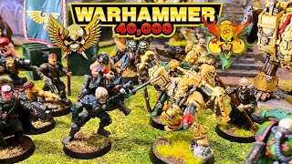 Warhammer 40K Battle Report Imperial Guard v Nurgle Chaos!