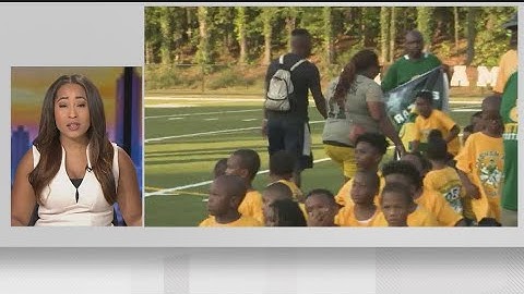7-year-old shooting victim honored at DeKalb football game